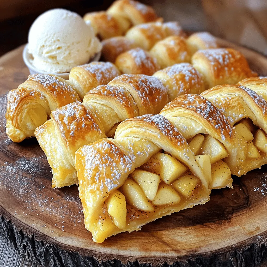 Apple Pie Crescent Rolls Irresistible Sweet Treat