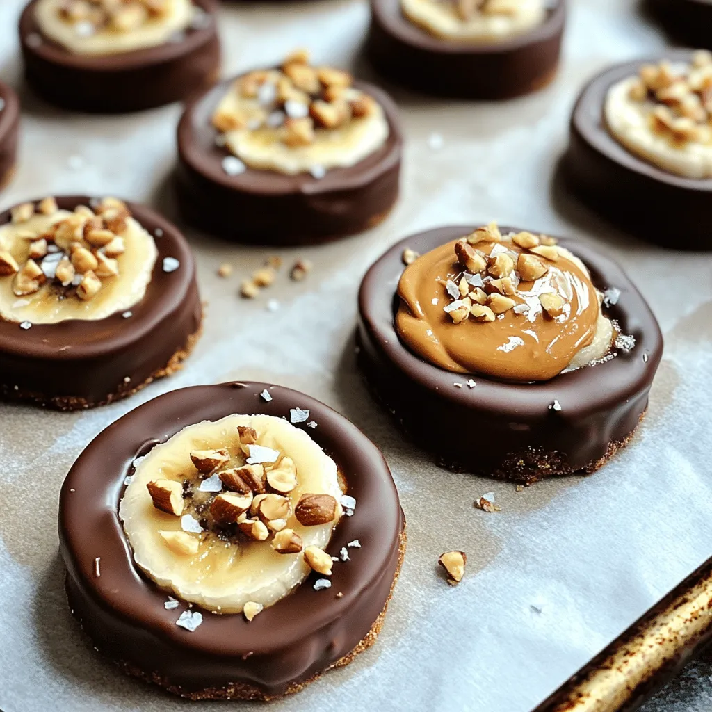 Chocolate Peanut Butter Banana Bites Easy Snack Treat