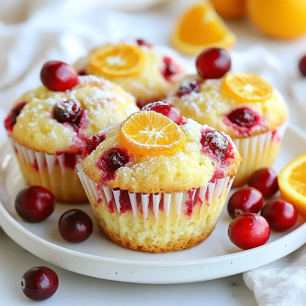 Cranberry Orange Muffins Flavorful and Easy Recipe