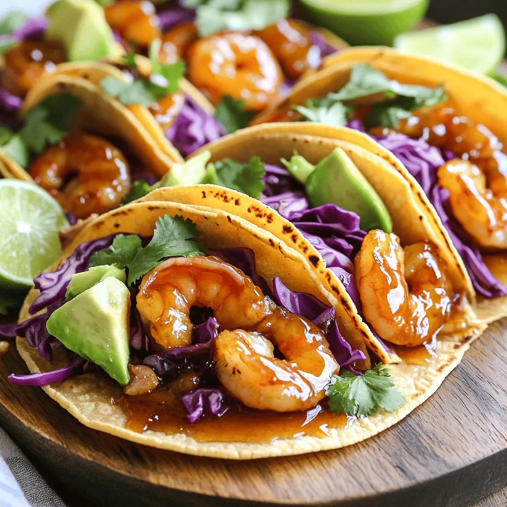 Honey Garlic Shrimp Tacos Fresh and Flavorful Treat