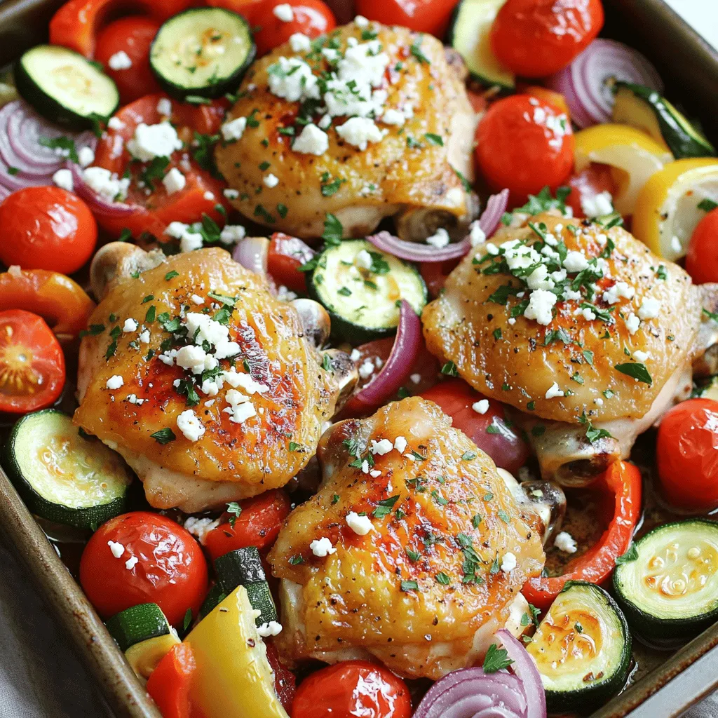Savory One-Pan Greek Chicken and Veggies Recipe