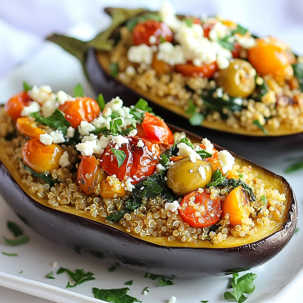 Mediterranean Stuffed Eggplant Delicious and Nutritious