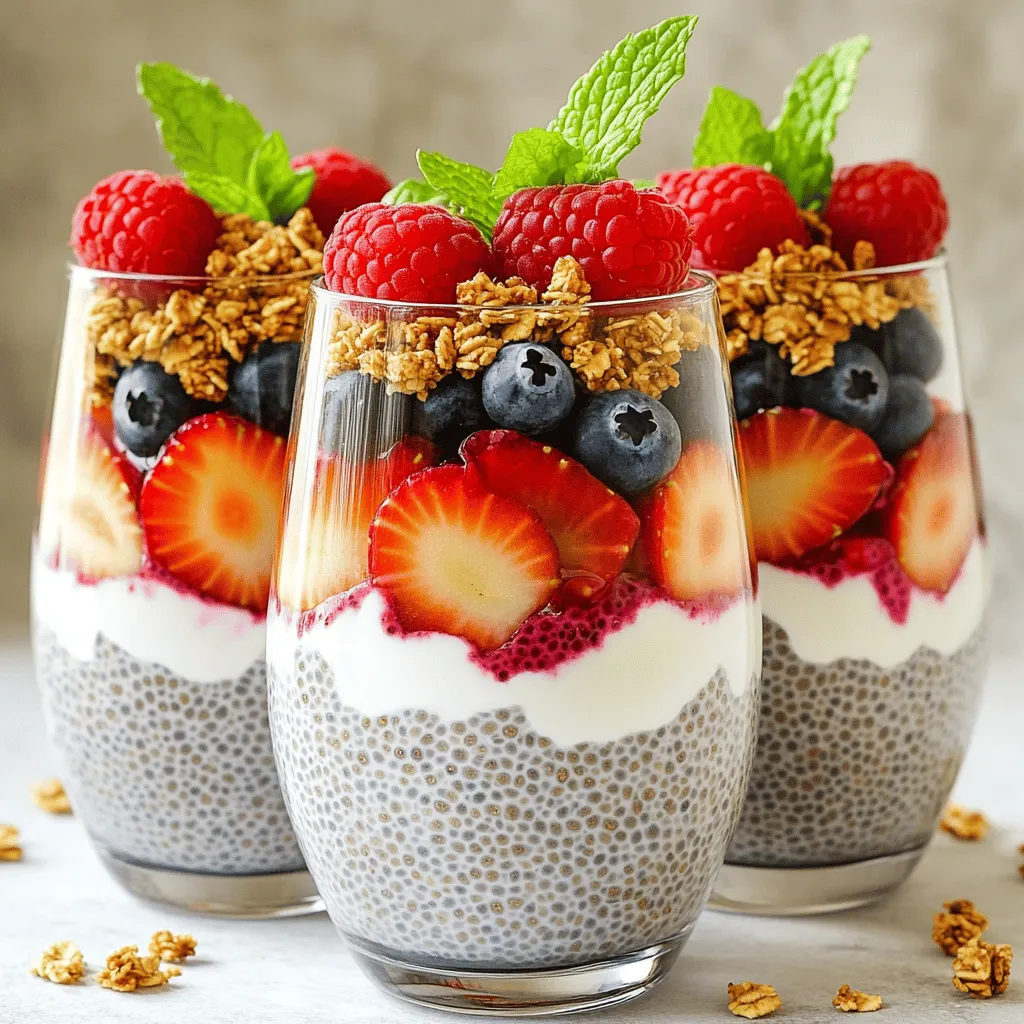 Berry Chia Pudding Parfaits Healthy and Simple Delight