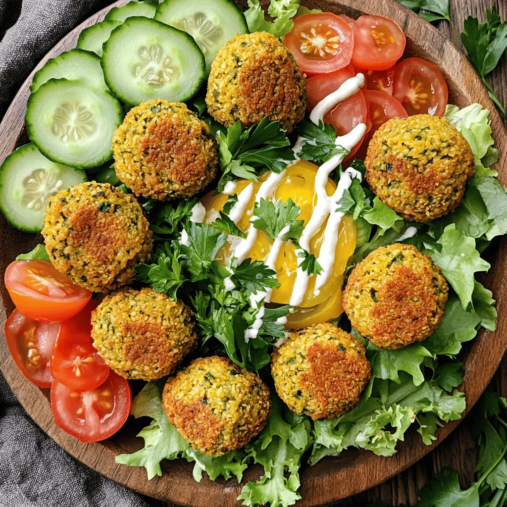 Crispy Baked Falafel Savory Flavor in Every Bite