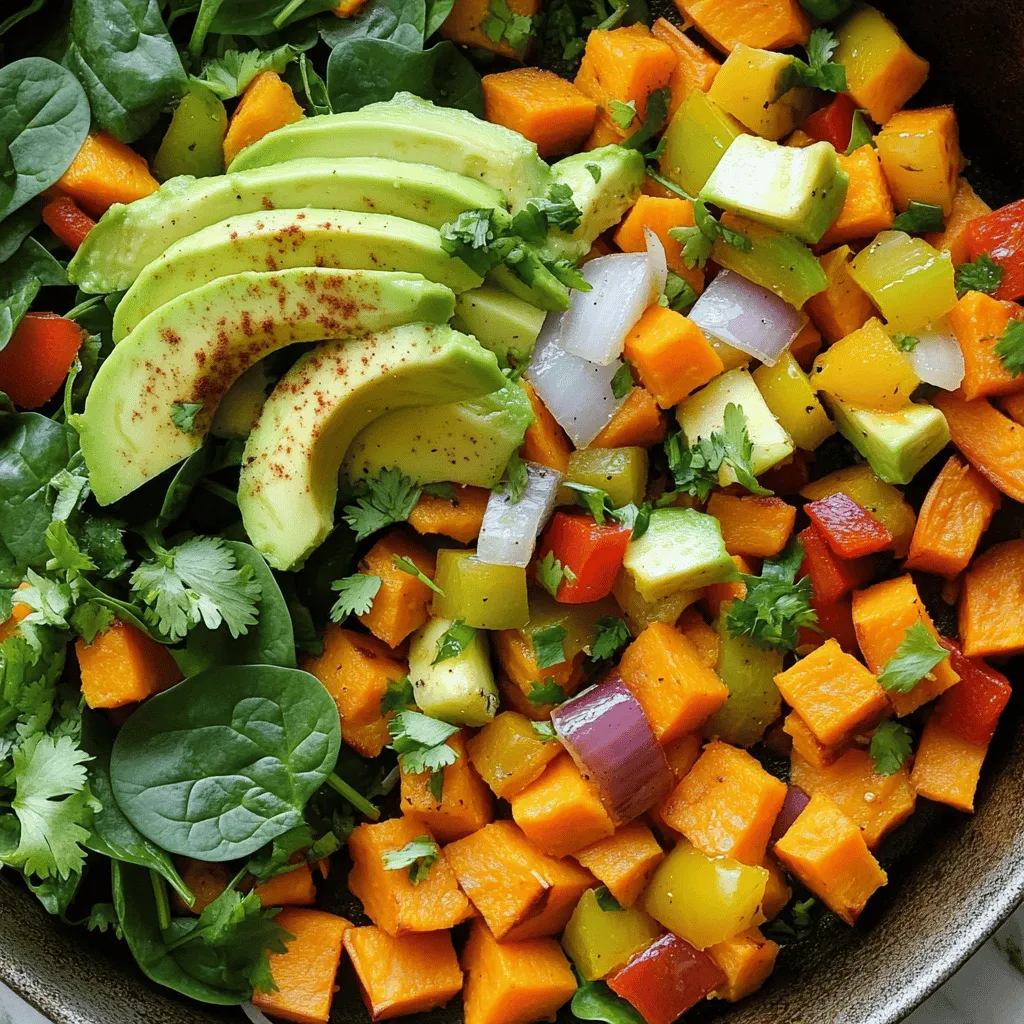 Vegan Sweet Potato Breakfast Hash Energizing Meal