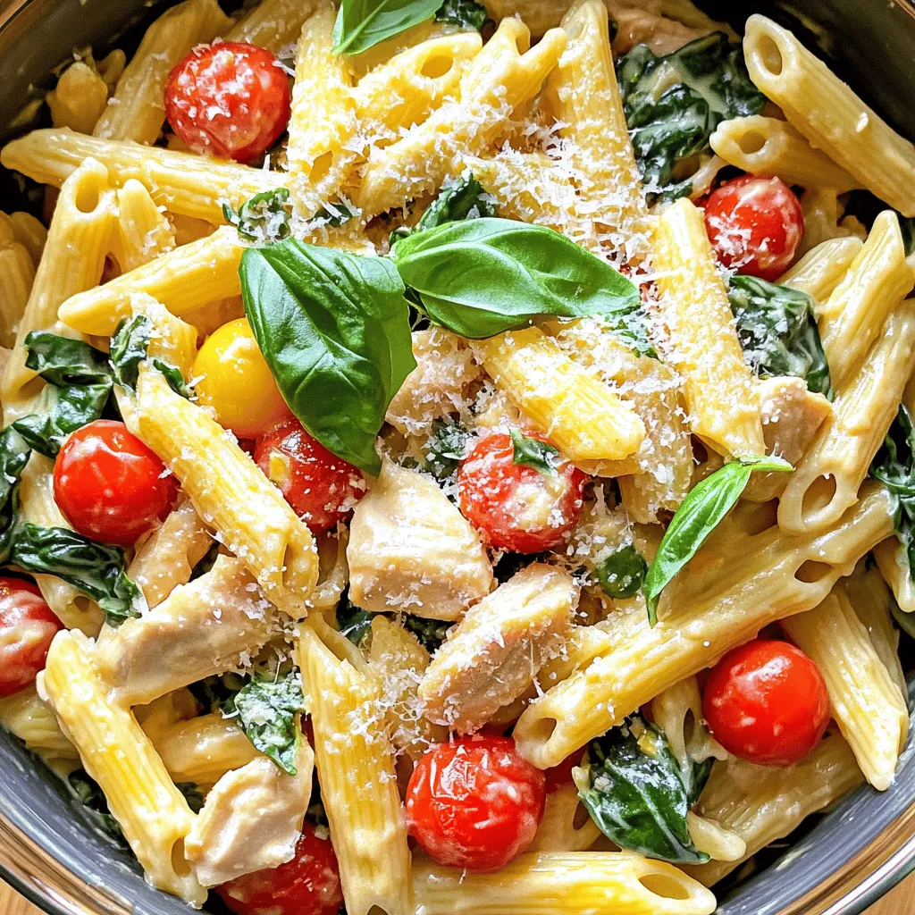 One Pan Tuscan Chicken Pasta Flavorful Weeknight Meal