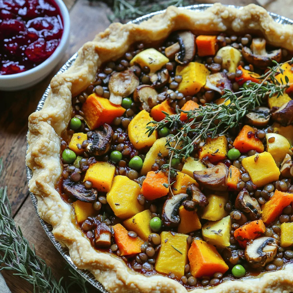 Vegan Christmas Pie Festive and Flavorful Delight