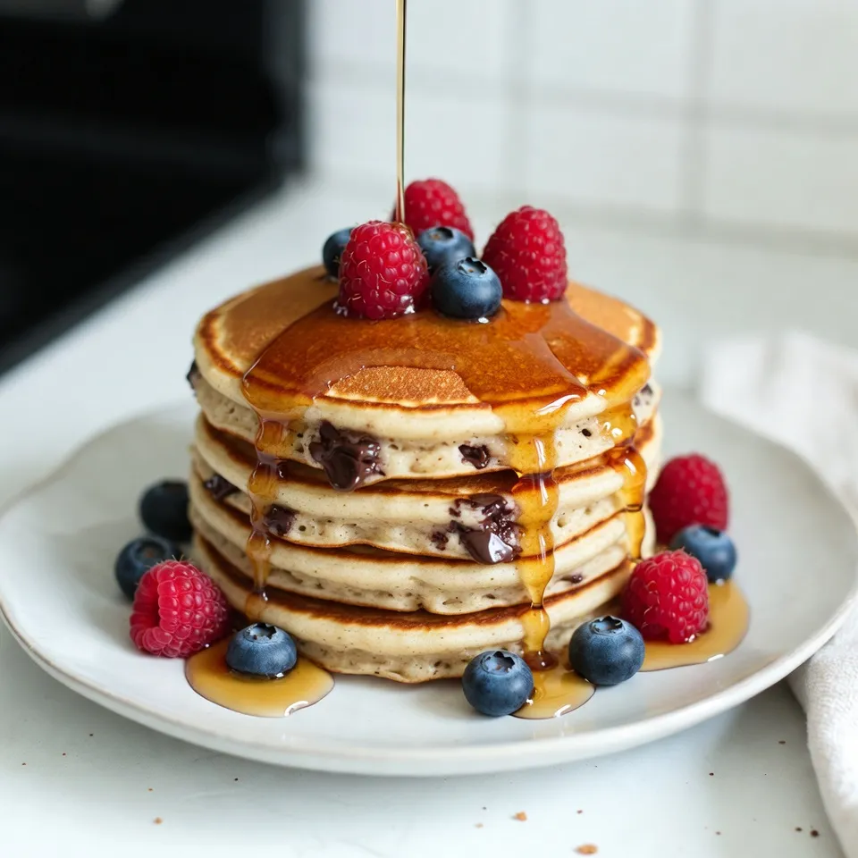 Delicious Chocolate Chip Ricotta Pancakes Recipe
