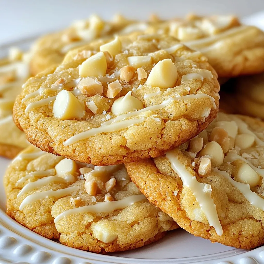 Macadamia White Chocolate Cookies Irresistible Treat