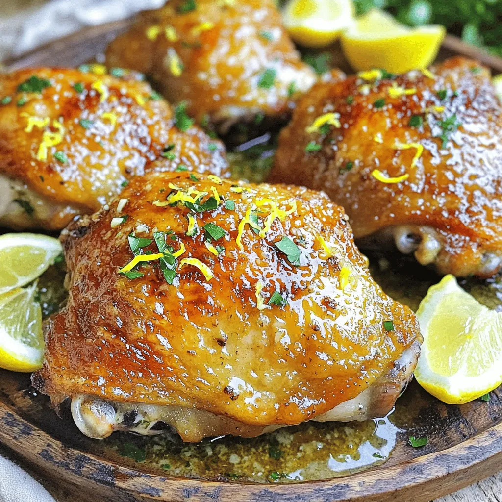 Garlic Butter Chicken Thighs Easy Family Dinner Recipe