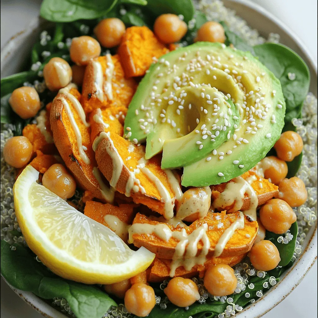 Sweet Potato Chickpea Buddha Bowl Nutritious Delight