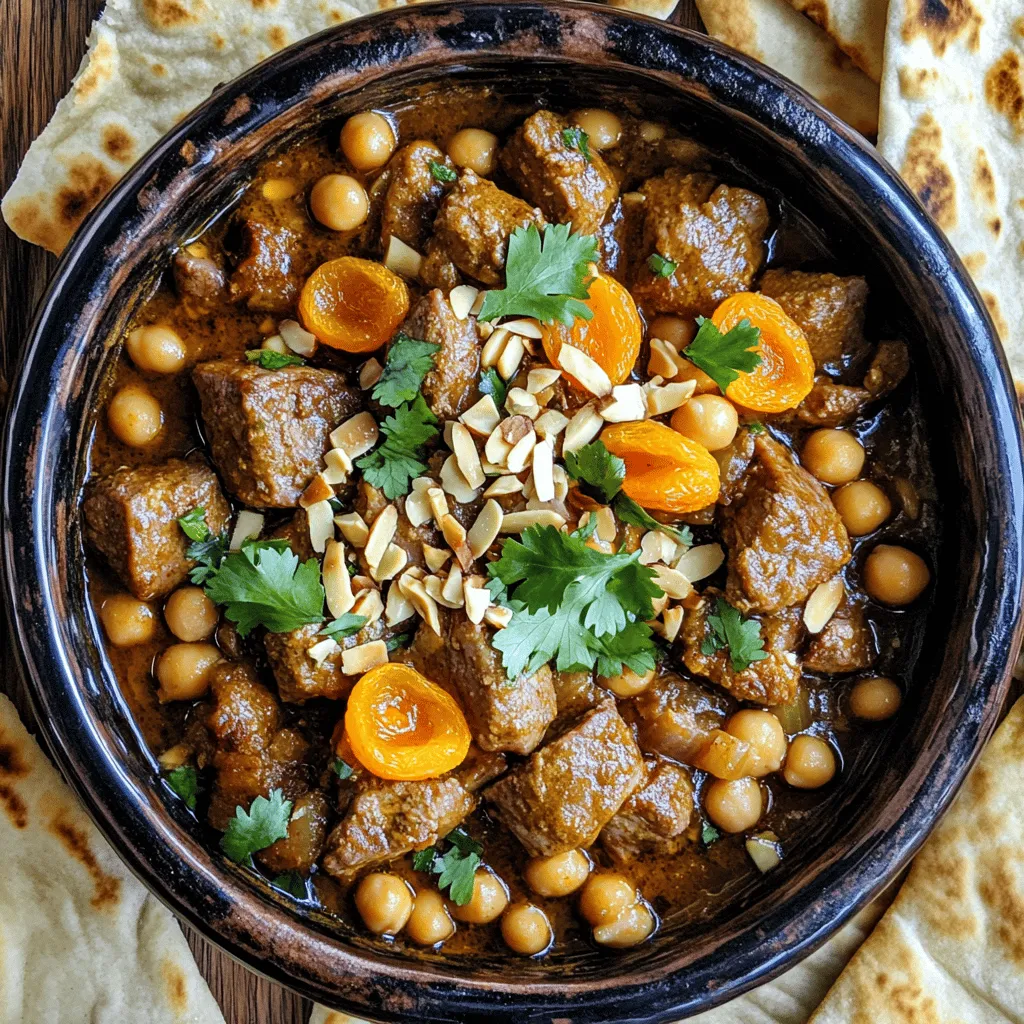 Moroccan Lamb Tagine with Apricots Flavorful Delight