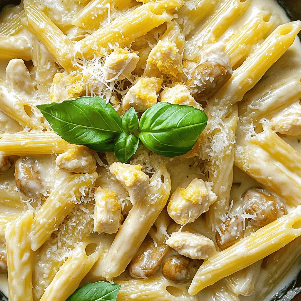 Creamy Chicken Penne Hearty and Flavorful Meal
