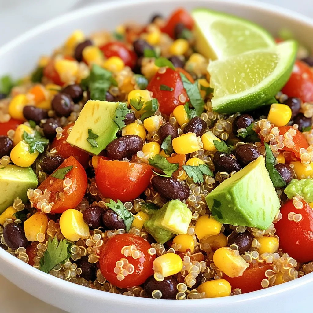 Southwest Quinoa Salad Flavorful and Fresh Meal