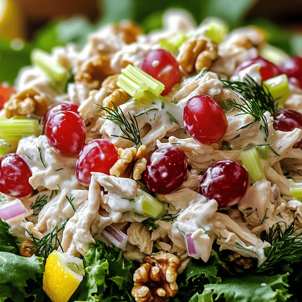 87. Greek Yogurt Chicken Salad Tasty and Healthy Dish