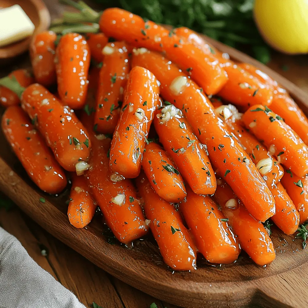 Honey Garlic Glazed Carrots Irresistible Side Dish