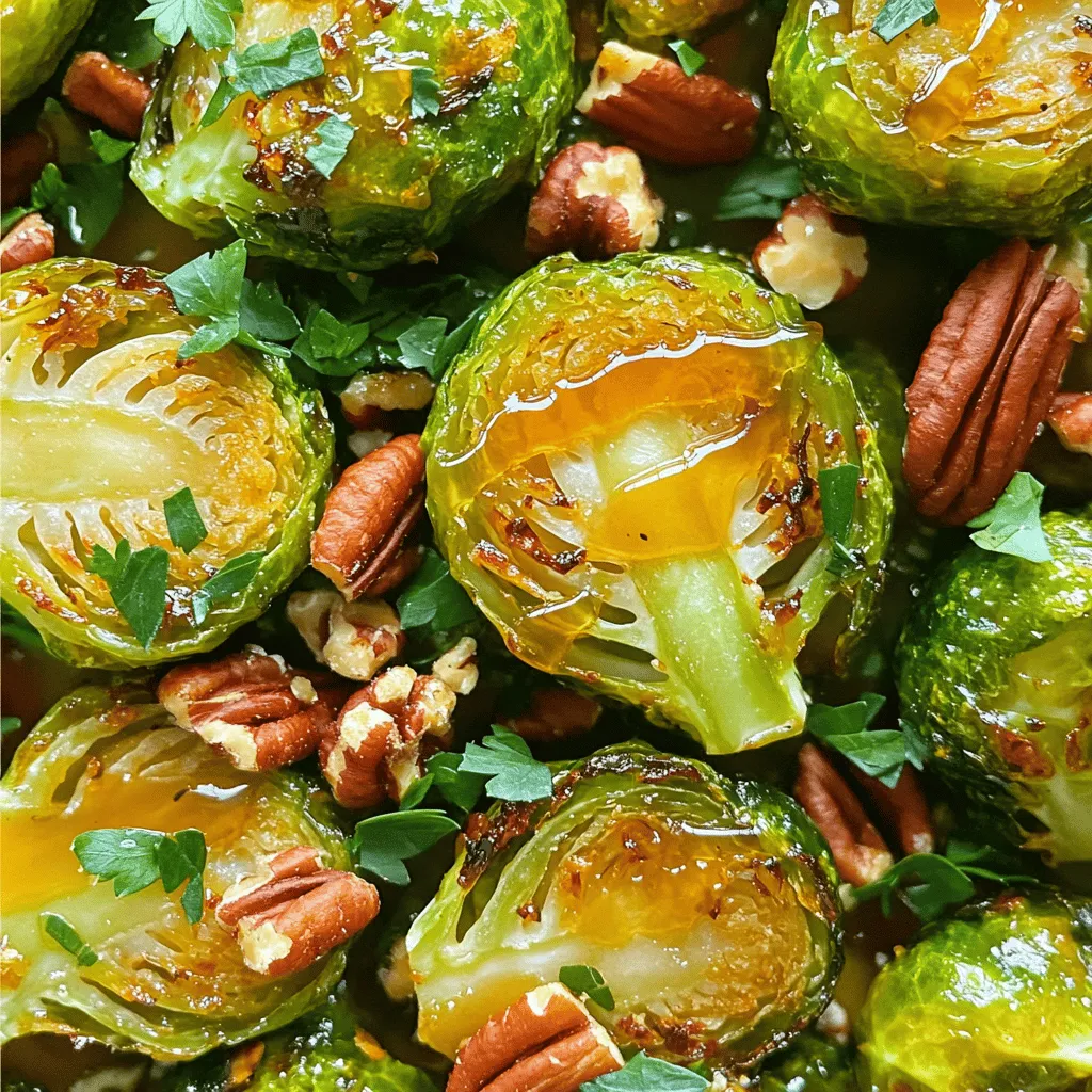 Maple Dijon Roasted Brussels Sprouts Flavorful Side Dish