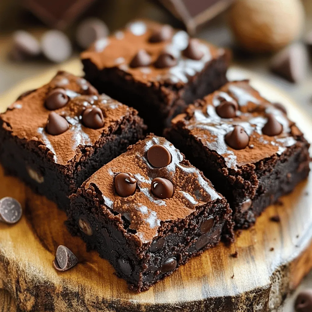 Fudgy Black Bean Brownies Rich and Decadent Treat