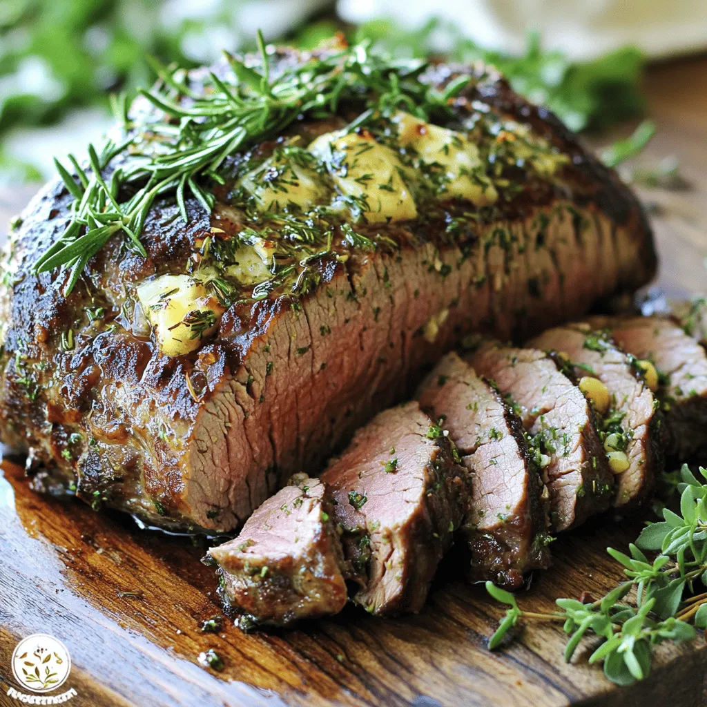 Herb Butter Beef Tenderloin Roast Perfectly Done