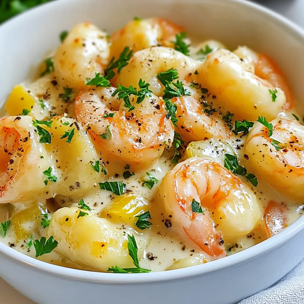 Creamy Cajun Shrimp Gnocchi Savory Dinner Delight