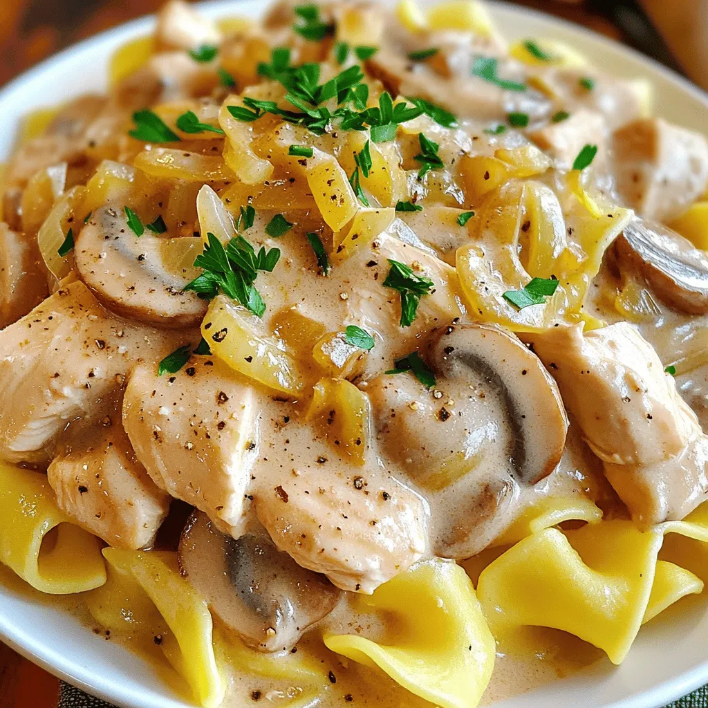 Homemade Chicken Stroganoff Flavorful Weeknight Meal