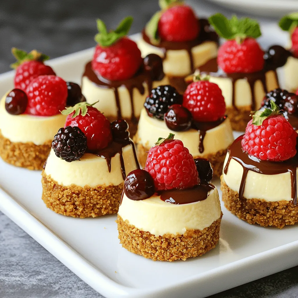 No-Bake Cheesecake Bites Sweet and Simple Treat