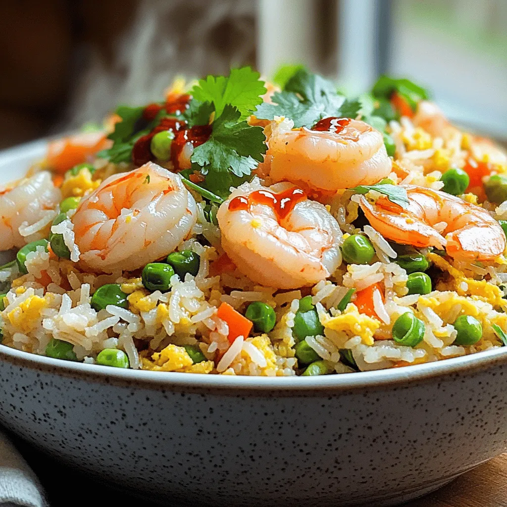 Spicy Garlic Shrimp Fried Rice Flavorful and Easy Dish