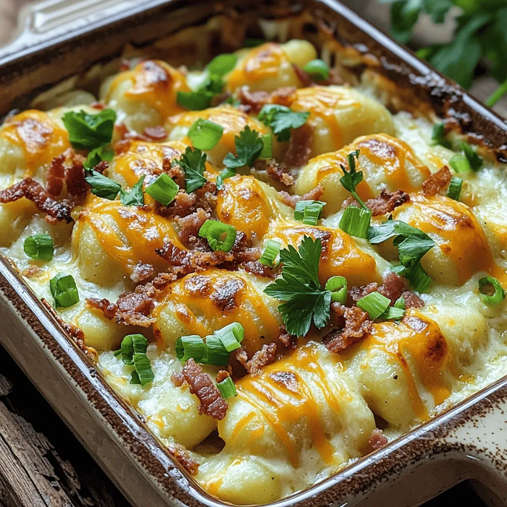 Loaded Baked Potato Gnocchi Flavorful Comfort Meal