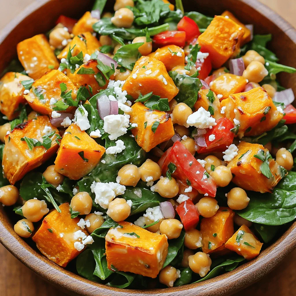 Sweet Potato and Chickpea Salad Healthy Delight