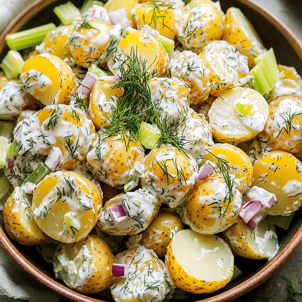 Creamy Dill Potato Salad Flavorful and Fresh Summer Dish