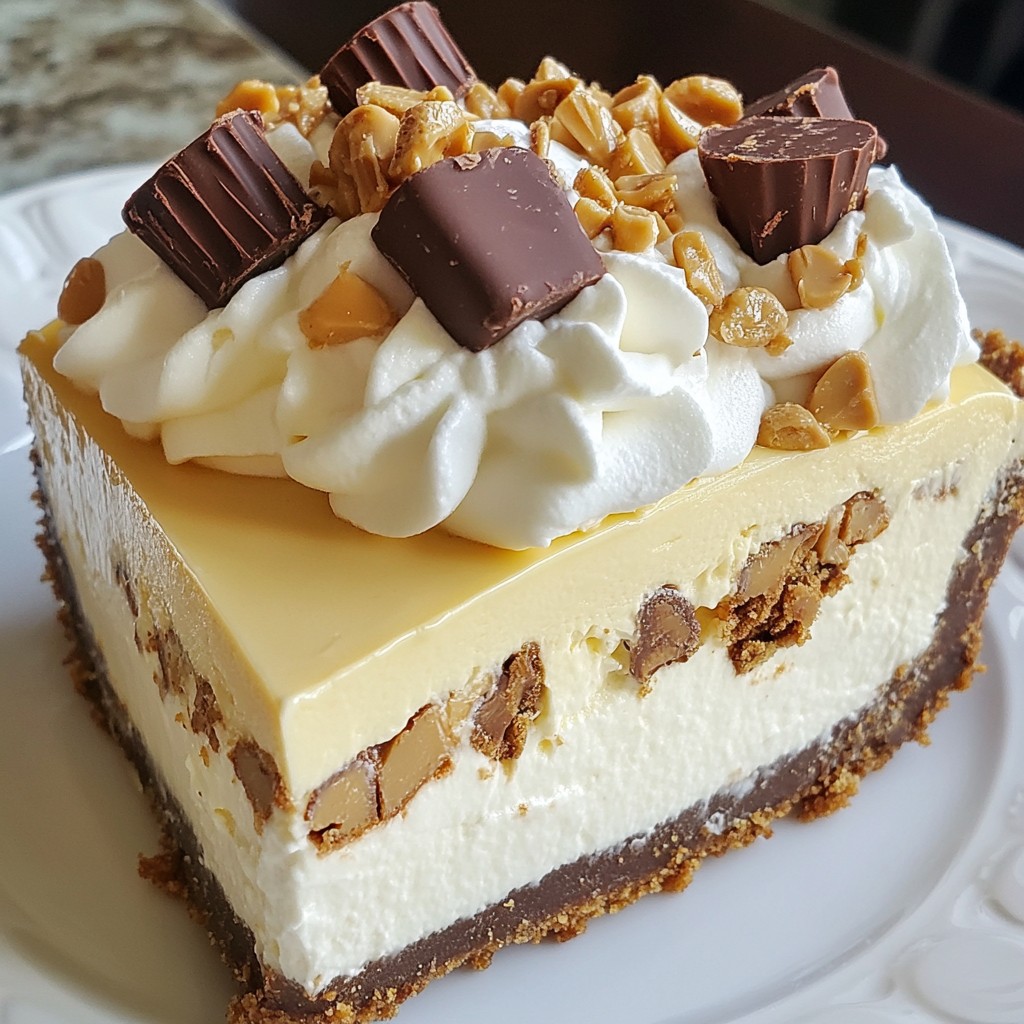 Peanut Butter Cup Cheesecake Irresistible Chocolate Twist