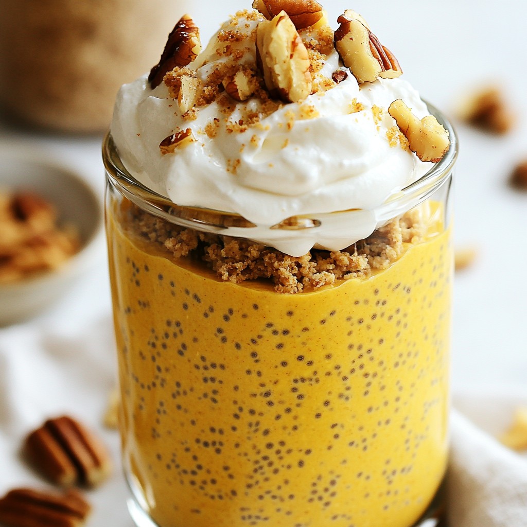 Pumpkin Pie Chia Pudding Nourishing and Easy Recipe