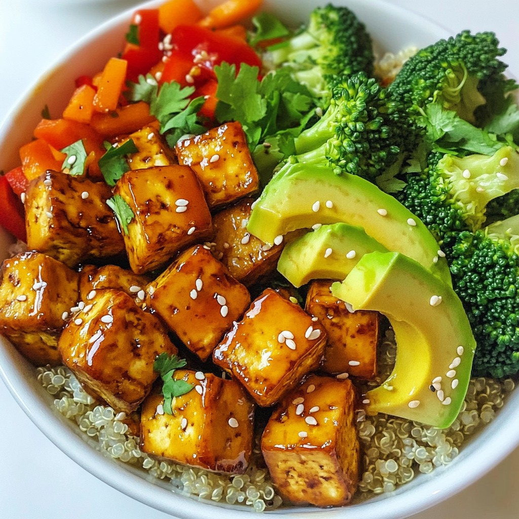 Teriyaki Tofu Buddha Bowl Flavorful and Nutritious Meal