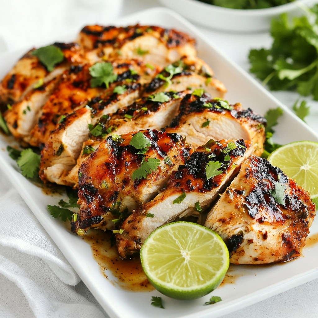 Chipotle Lime Grilled Chicken Flavorful Dinner Recipe