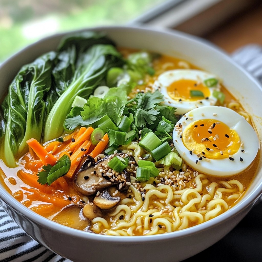 Spicy Miso Ramen Bowl Flavorful and Simple Recipe
