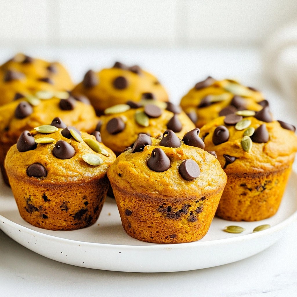 Pumpkin Chocolate Chip Muffins Deliciously Warm Treat