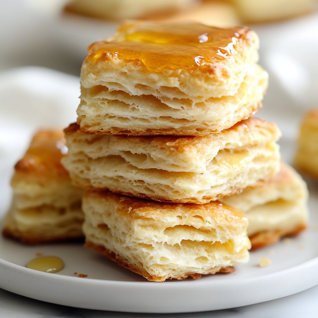 Honey Butter Biscuits Fluffy and Simple Recipe