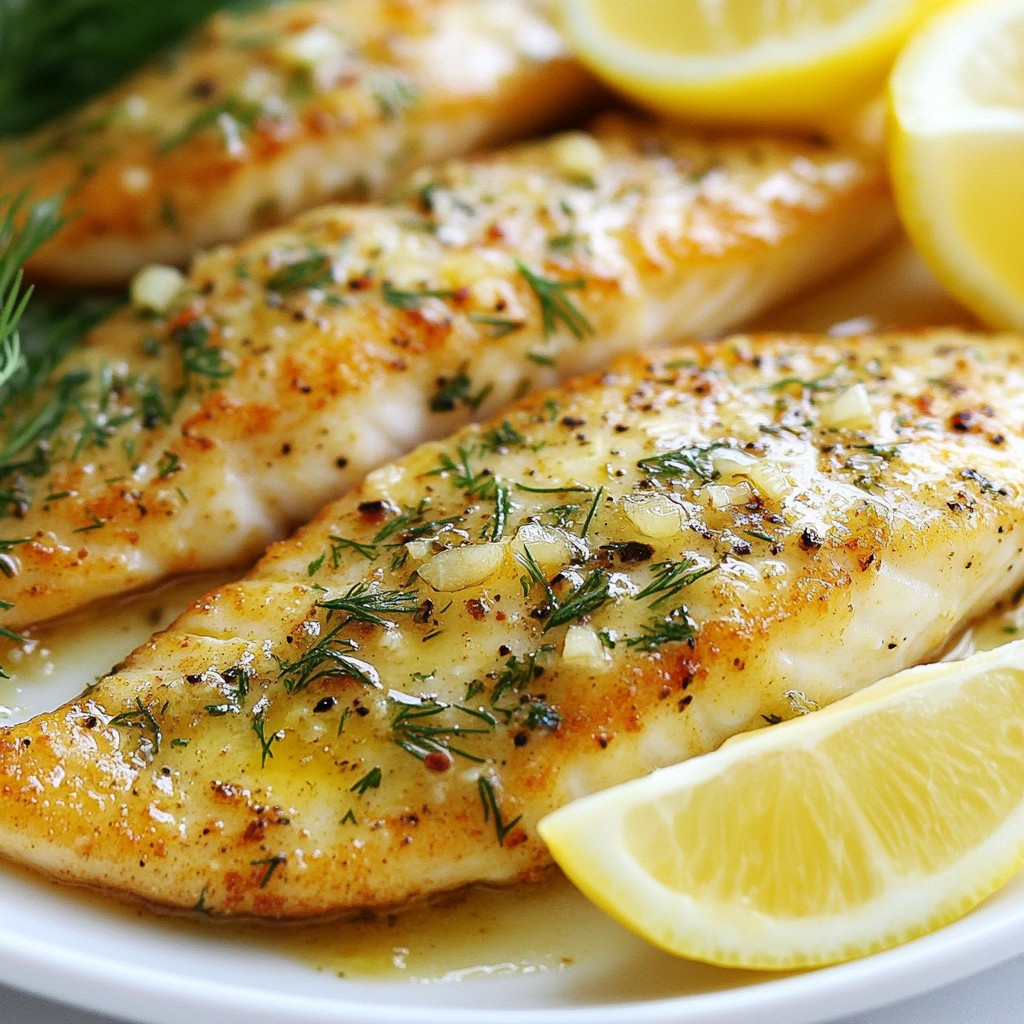Garlic Herb Butter Tilapia Quick and Flavorful Dish