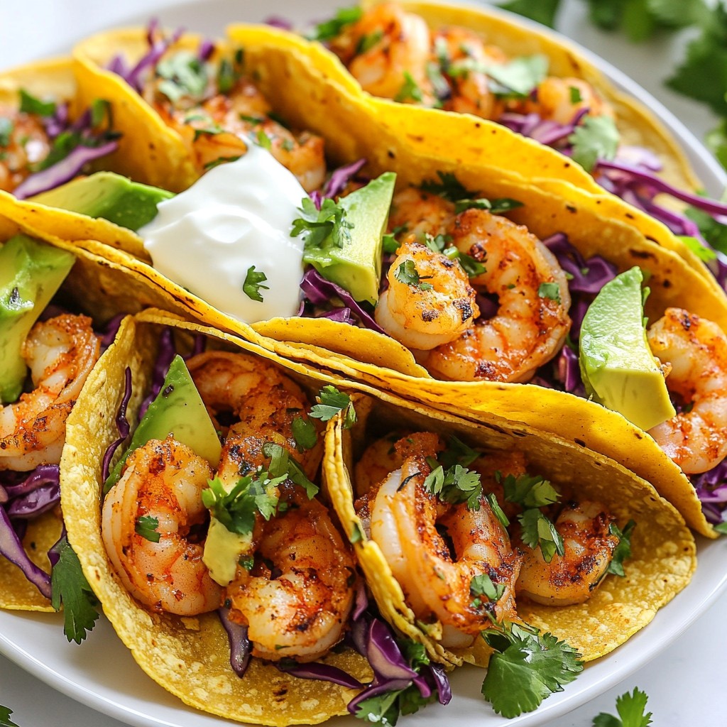 Spicy Garlic Shrimp Tacos Flavorful and Easy Recipe