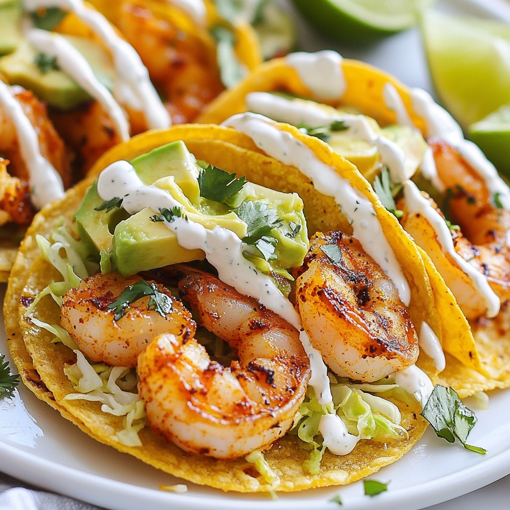 Spicy Cajun Shrimp Tacos Flavorful and Simple Meal