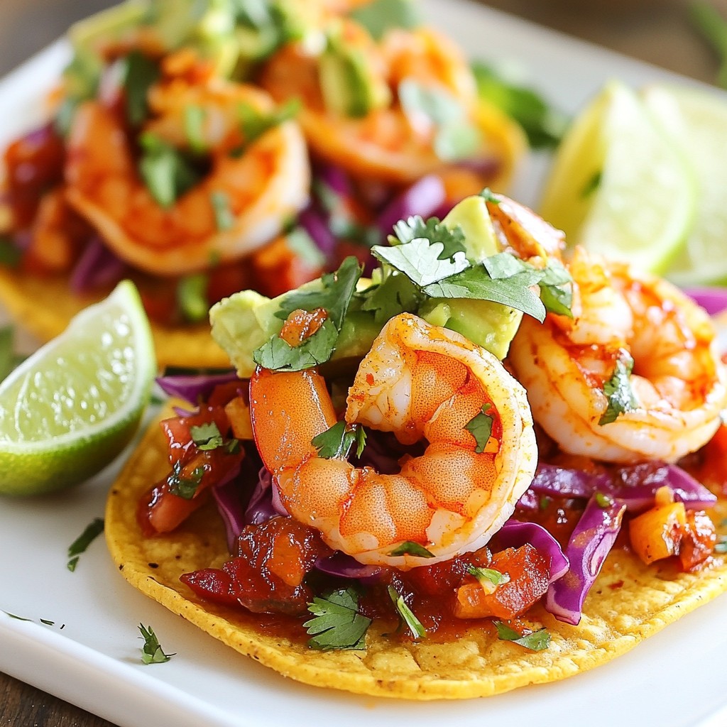 Spicy Shrimp Tostadas Flavorful and Easy Recipe