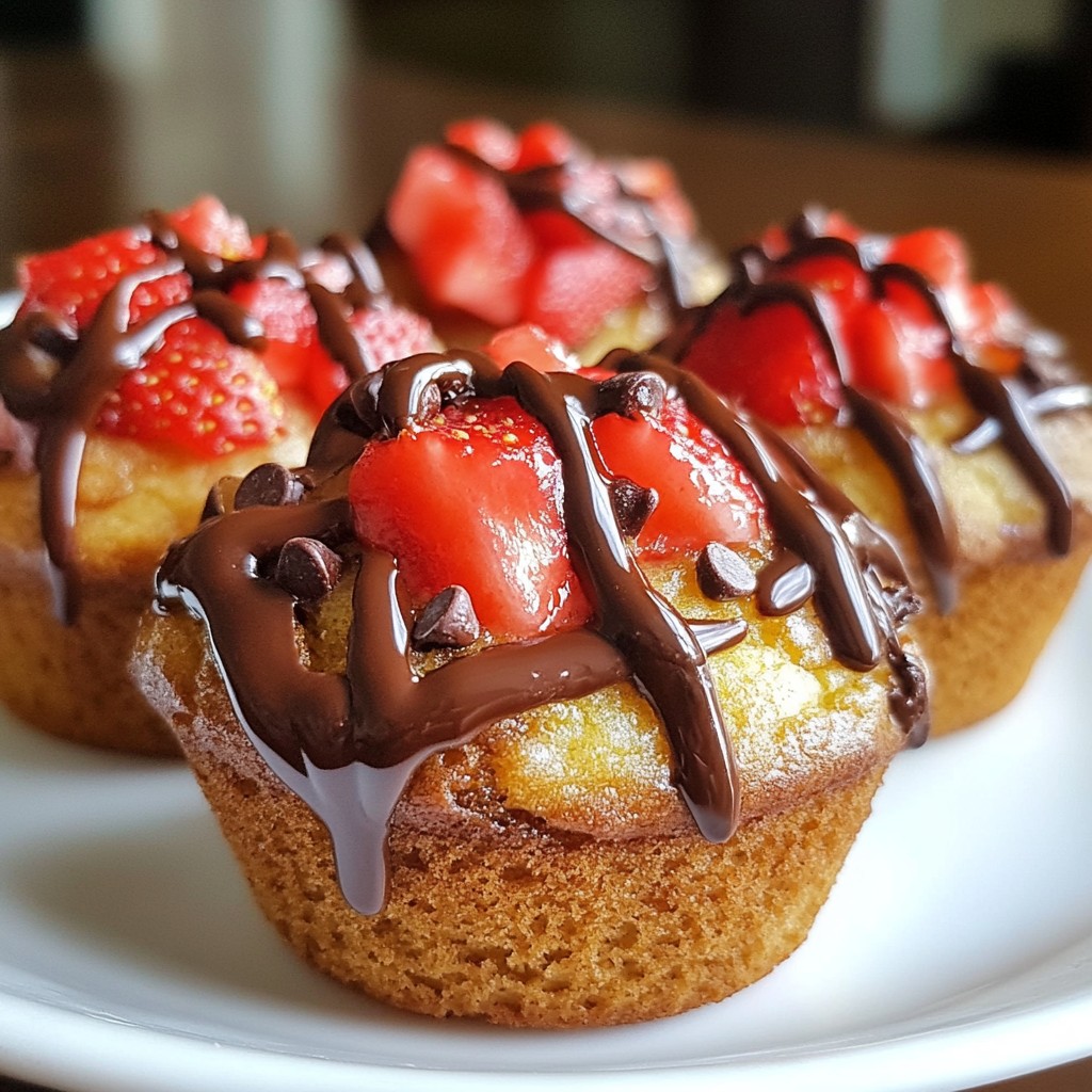 Strawberry Chocolate Chip Muffins Simple and Tasty Treat