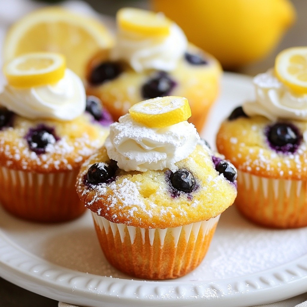 Blueberry Lemon Cheesecake Muffins Delightful Treat