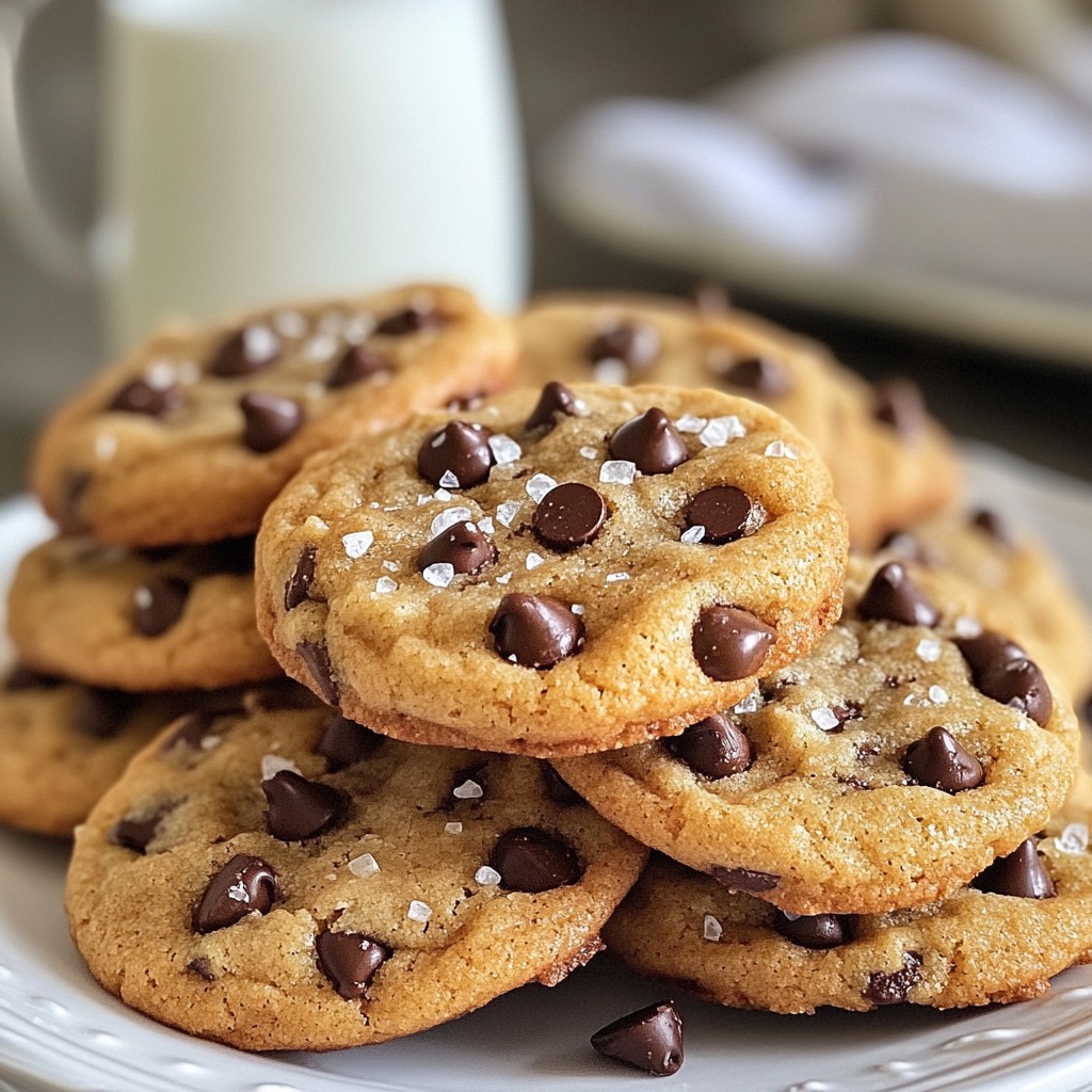 Browned Butter Chocolate Chip Cookies Delightful Treat