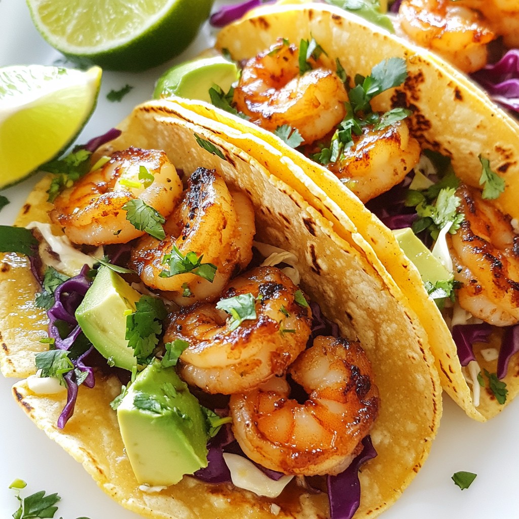 Coconut Lime Shrimp Tacos Flavorful and Fresh Treat