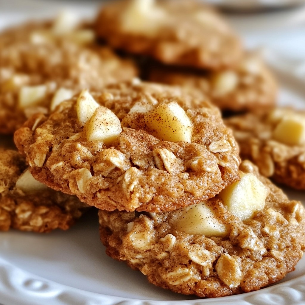 Cinnamon Apple Oatmeal Cookies Comforting and Easy Recipe