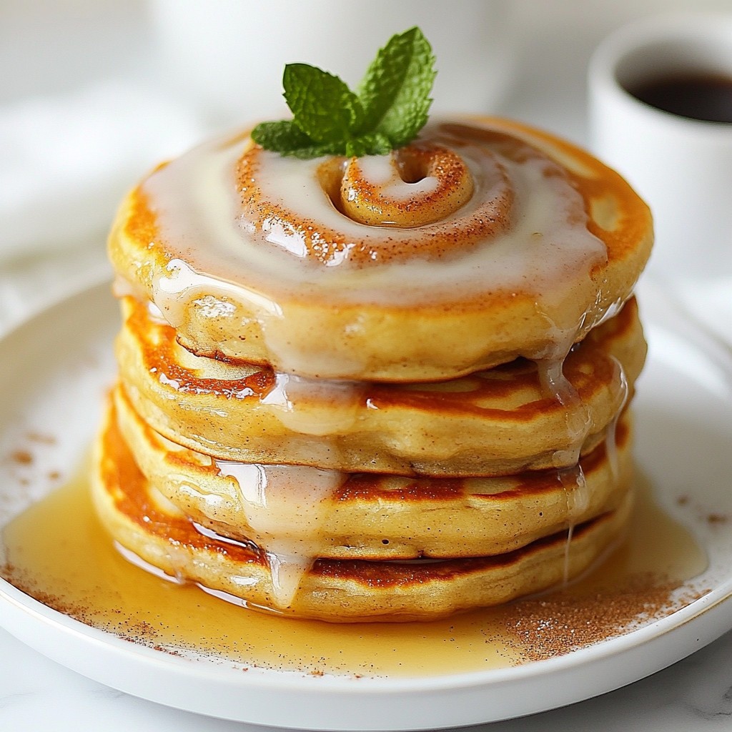 Cinnamon Roll Pancakes Delightful and Simple Recipe
