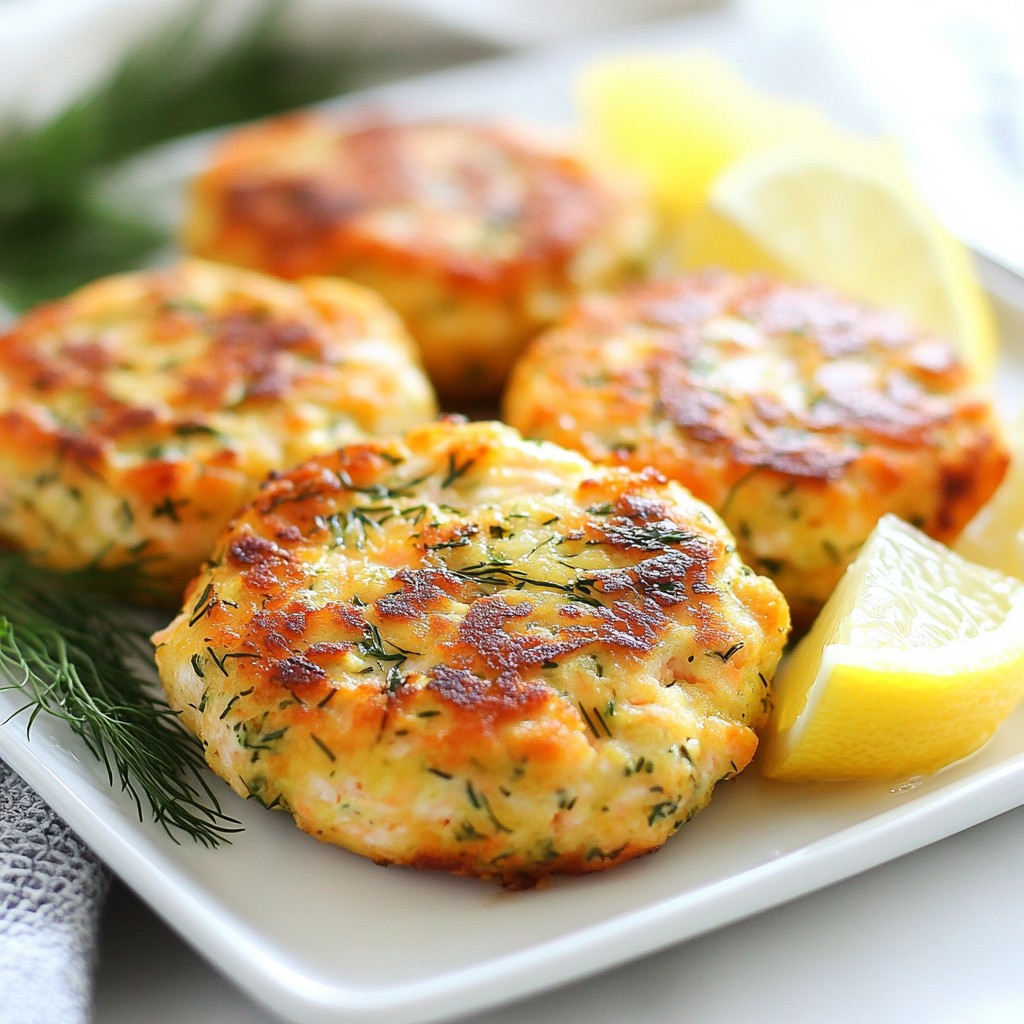 Lemon Dill Salmon Patties Flavorful and Easy Recipe