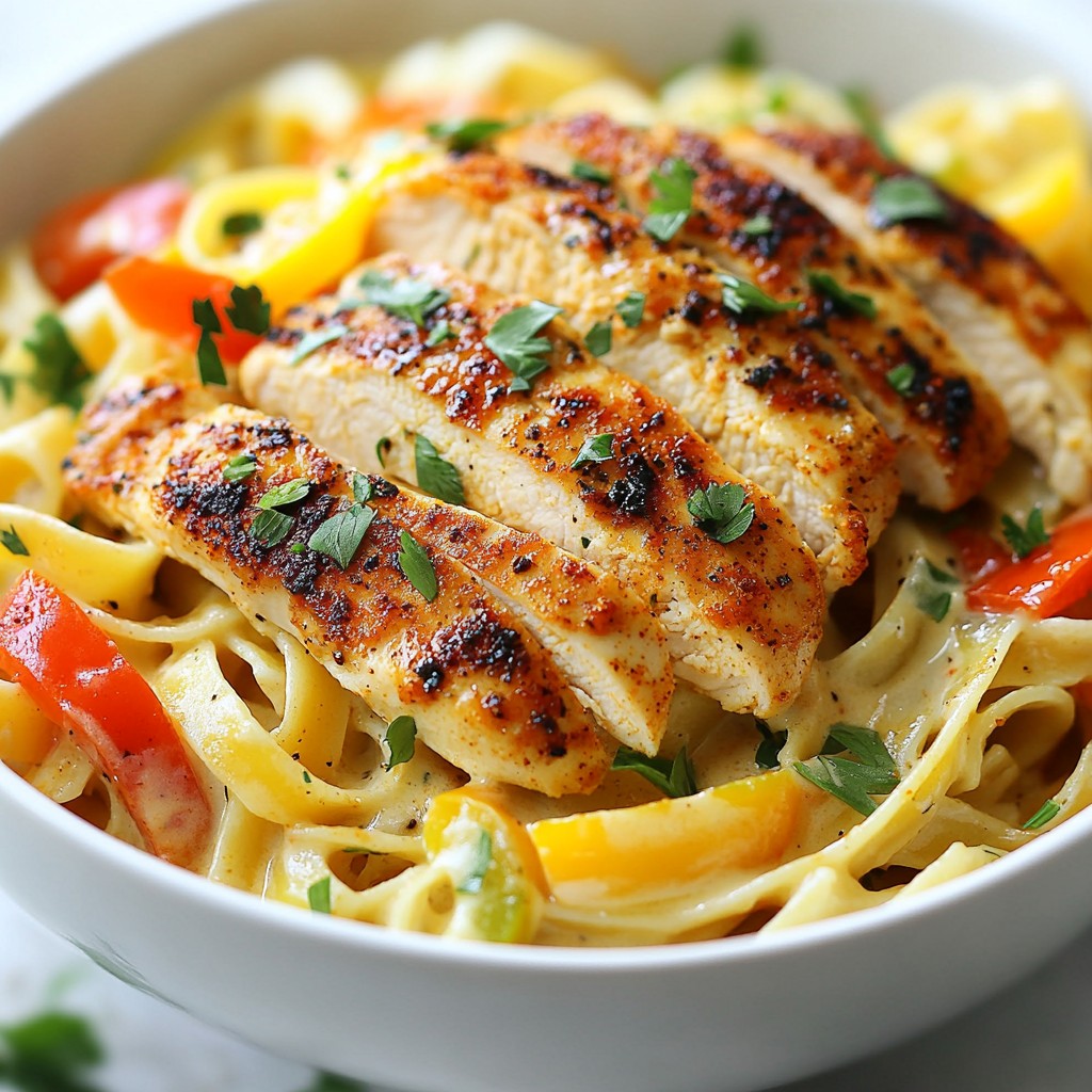 Creamy Cajun Chicken Pasta Quick and Flavorful Meal