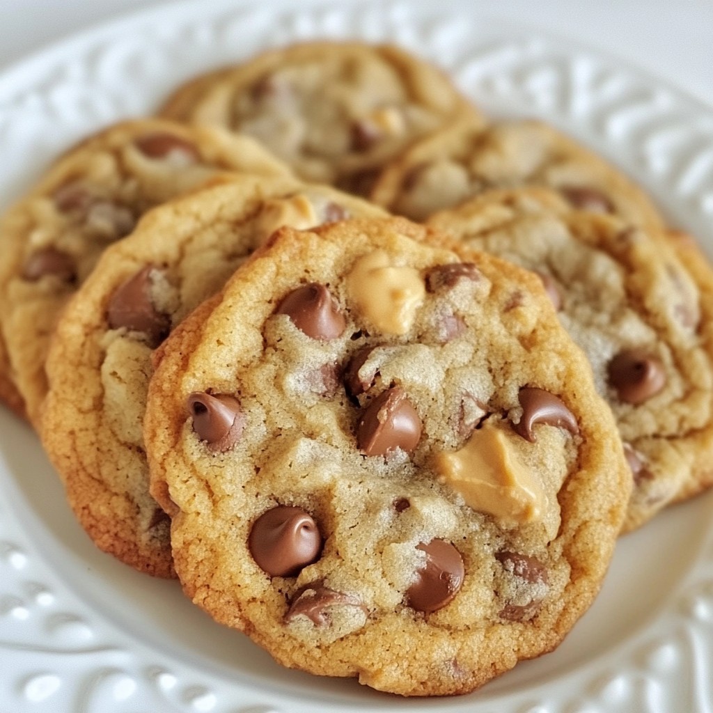 Peanut Butter Chocolate Chip Cookies Delightful Treat